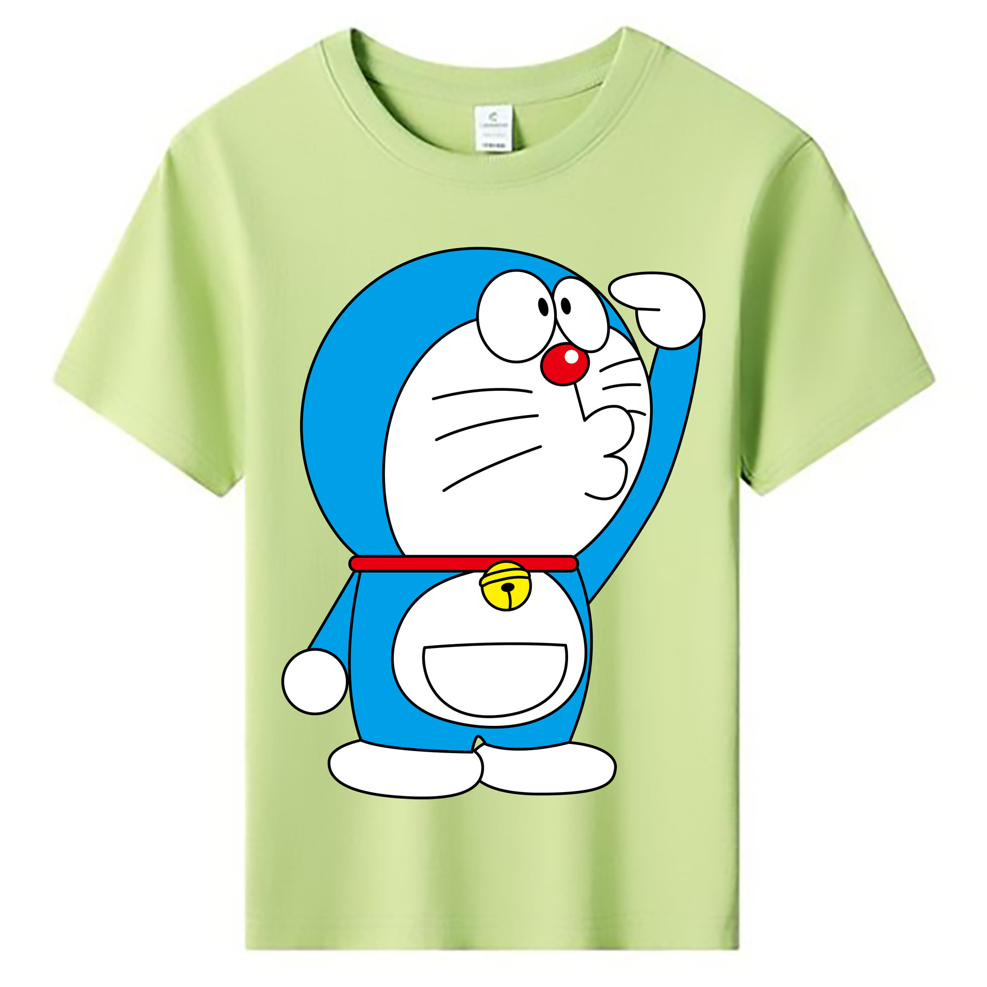 （画像用） ドラえもん Doraemon 綿100％キッズTシャツ（フロントプリント）